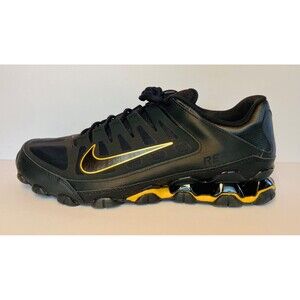 Size 13 - Nike Reax 8 TR Mesh Black Metallic Gold 621716-020 NEW WITH BOX!